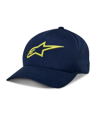 Alpinestars Ageless Snapback Hat - Navy/ Hi Vis/Yellow