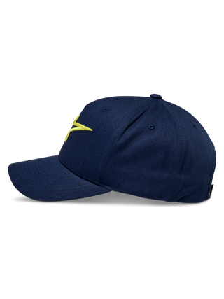 Alpinestars Ageless Snapback Hat - Navy/ Hi Vis/Yellow