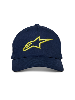 Alpinestars Ageless Snapback Hat - Navy/ Hi Vis/Yellow