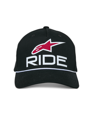 Alpinestars Ride Comp Snapback Hat - Black/White/Red