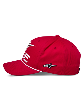 Alpinestars Ride Comp Snapback Hat - Red/White/Black