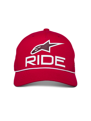 Alpinestars Ride Comp Snapback Hat - Red/White/Black