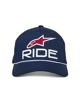 Alpinestars Ride Comp Snapback Hat - Navy/White/Red