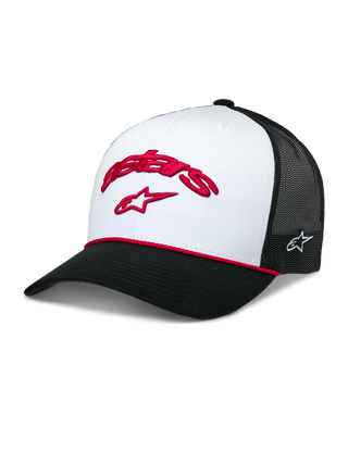 Alpinestars Agree Trucker Hat - White/Black