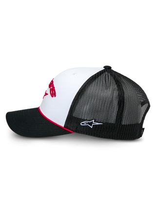 Alpinestars Agree Trucker Hat - White/Black