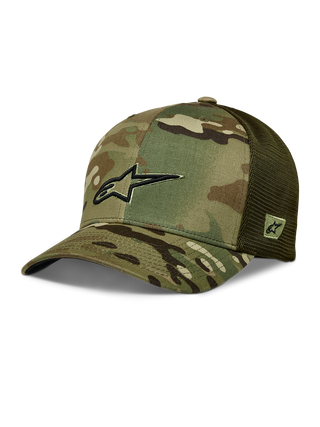 Alpinestars Recon Camo Trucker Hat - Green/Camo