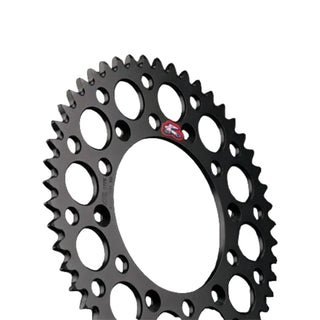 Renthal MX Ultralight Grooved Rear Sprocket 49T 520 Pitch - Black (123U-520)