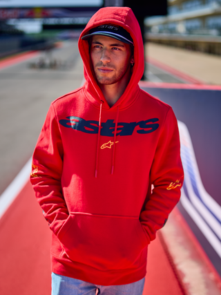 Alpinestars Elliptic Hoodie - Red