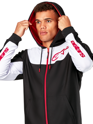 Alpinestars Sessions V3 Hoodie - Black/White/Red