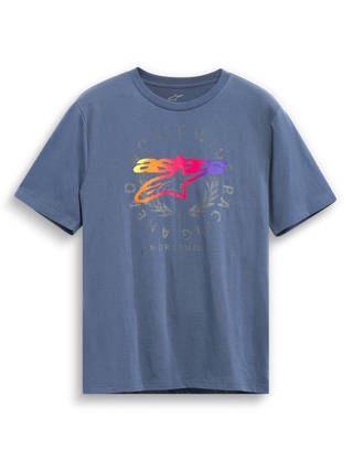 Alpinestars Overlay Csf Ss Tee - Slate Blue