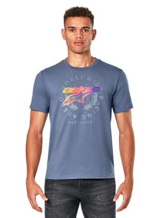 Alpinestars Overlay Csf Ss Tee - Slate Blue