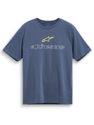 Alpinestars Linear Trace CSF Tee - Short Sleeve - Slate Blue