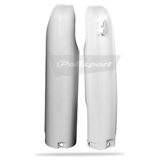 Polisport Fork Protectors YAM YZ125/250 05-07 White