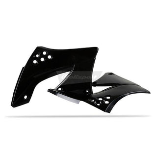 Polisport Radiator Scoops KAW KX450F 09-11 Black