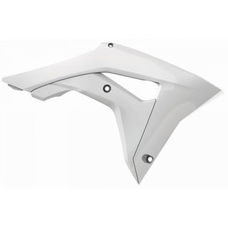 Polisport Radiator Scoops HON CRF250R/450R White