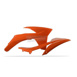 Polisport Radiator Scoops KTM SX/SXF/EXC 11-13 Orange