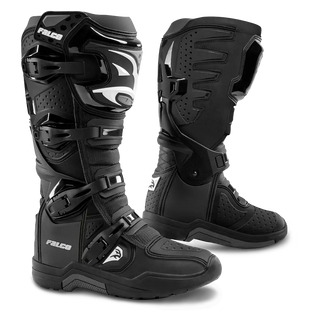 Falco Terrex Motorcycle Boots - Black