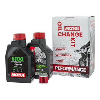 Motul Performance Oil Change Kit - Honda CRF250 04-17 CRF450 02-16