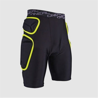 O'Neal Trail Adult Body Armour Pro Shorts - Lime/Black