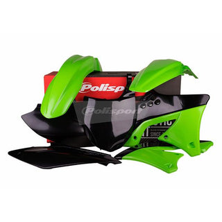 Polisport MX Kit KAW KX250F 09-12 OEM12 Green/Black