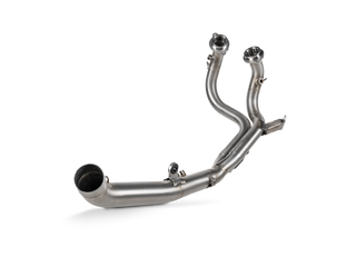 Akrapovic Optional Twin Header Set SE-H11R2 For HONDA CRF1100L Africa Twin ADV - Titanium - MotoHeaven