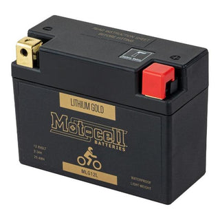 Motocell Lithium Gold Battery MLG12L 29.4WH