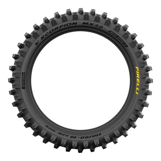 Pirelli Scorpion MX32 Mid Soft 2025 110/90-19 M/C 62M NHS TT Motorcycle Tyre - Rear