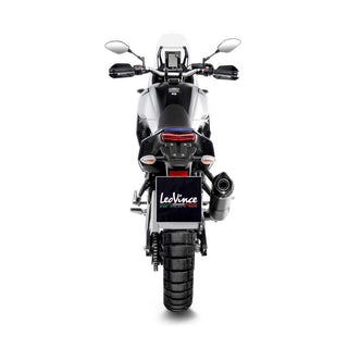 LeoVince LV One Evo Black Stainless Slip-On Exhaust Yamaha Tenere 700 2019+