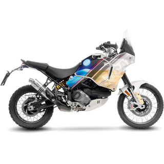 LeoVince LV One Evo Stainless Steel Slip-On Exhaust Ducati Desert-X 2022+