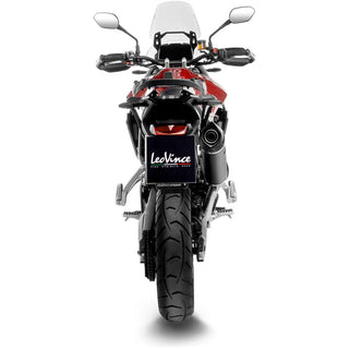 LeoVince LV One Evo Stainless Black Slip-On Exhaust Triumph Tiger 900 GT / Rally / Pro 2024+