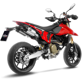 LeoVince LV Pro 2 Slip-On Exhaust Stainless Steel For Ducati Hypermotard 698 Mono / RVE 2024-2026