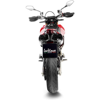 LeoVince LV Pro 2 Slip-On Exhaust Stainless Steel For Ducati Hypermotard 698 Mono / RVE 2024-2026