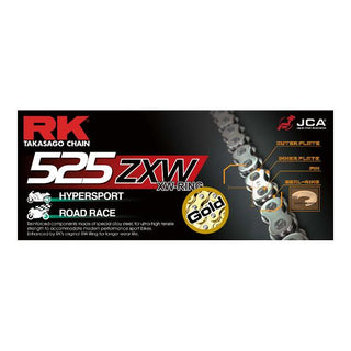 RK 525ZXW x 130L XW Ring Chain Gold RL