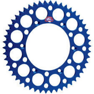Renthal MX Ultralight Grooved Rear Sprocket 49T 520 Pitch - Blue (150U-520)