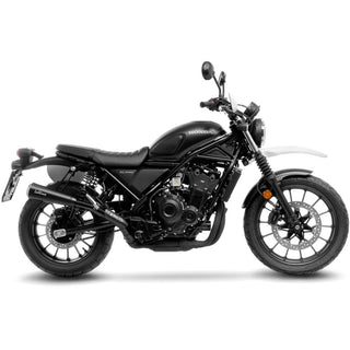 LeoVince Classic Racer Black Stainless Slip-On Exhaust Honda CL500 / SCL500 2023+