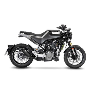 LeoVince LV-10 Full Black Stainless Slip-On Exhaust Husqvarna Svartpilen & Vitpilen