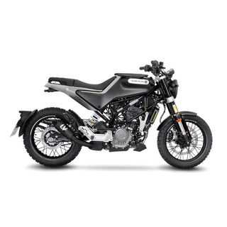 LeoVince LV-10 Full Black Stainless Slip-On Exhaust Husqvarna Svartpilen & Vitpilen
