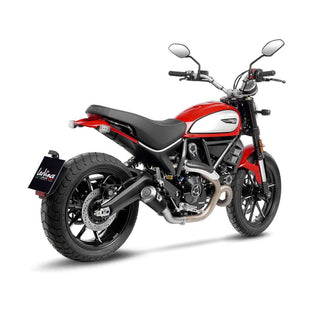 LeoVince LV-10 Carbon Slip-On Exhaust Ducati Scrambler 800 Icon & Dark 2021+