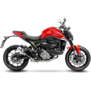 LeoVince LV-10 Stainless Steel Slip-On Exhaust Ducati Monster 937 2021+