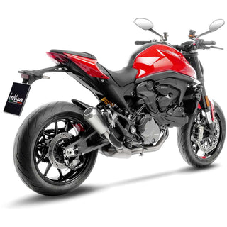 LeoVince LV-10 Stainless Steel Slip-On Exhaust Ducati Monster 937 2021+