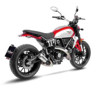 LeoVince LV-10 Slip-On Exhaust Stainless Steel For Ducati Scrambler 800 Icon / Full Throttle / Night Shift 2023-2024