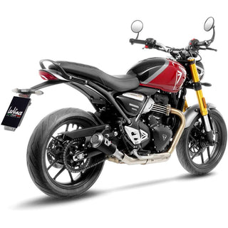 LeoVince LV-10 Carbon Fiber Slip-On Exhaust For Triumph Speed 400 2024-2026