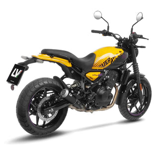 LeoVince LV-10 Black Edition Slip-On Exhaust Stainless Steel For Royal Enfield Himalayan 450 / Guerrilla 450