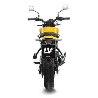 LeoVince LV-10 Black Edition Slip-On Exhaust Stainless Steel For Royal Enfield Himalayan 450 / Guerrilla 450