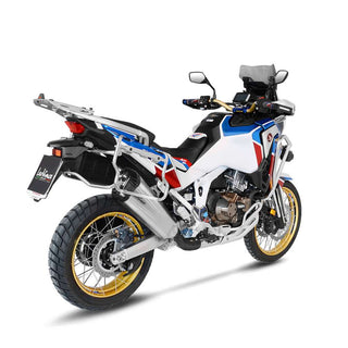 LeoVince LV-12 Stainless Steel Slip-On Exhaust Honda Africa Twin CRF1100L / Adventure Sports
