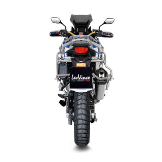 LeoVince LV-12 Stainless Steel Slip-On Exhaust Honda Africa Twin CRF1100L / Adventure Sports