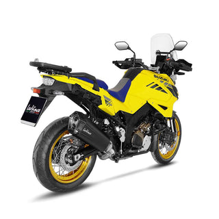 LeoVince LV-12 Stainless Black Slip-On Exhaust Suzuki V-Strom 1050 / XT 2020+