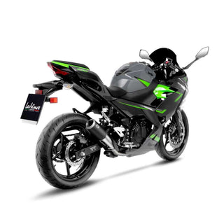 LeoVince LV Corsa Stainless Black Slip-On Exhaust Kawasaki Ninja 400 / Z400 & CFMOTO 450SR