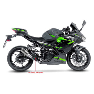 LeoVince LV Corsa Titanium Slip-On Exhaust Kawasaki Ninja 400 / Z400 & CFMOTO 450SR