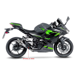 LeoVince LV Corsa Titanium Slip-On Exhaust Kawasaki Ninja 400 / Z400 & CFMOTO 450SR